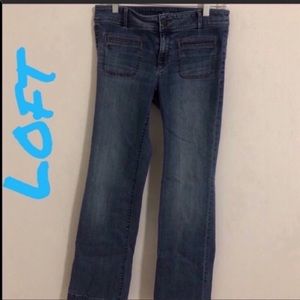 🦋 Loft blue jeans